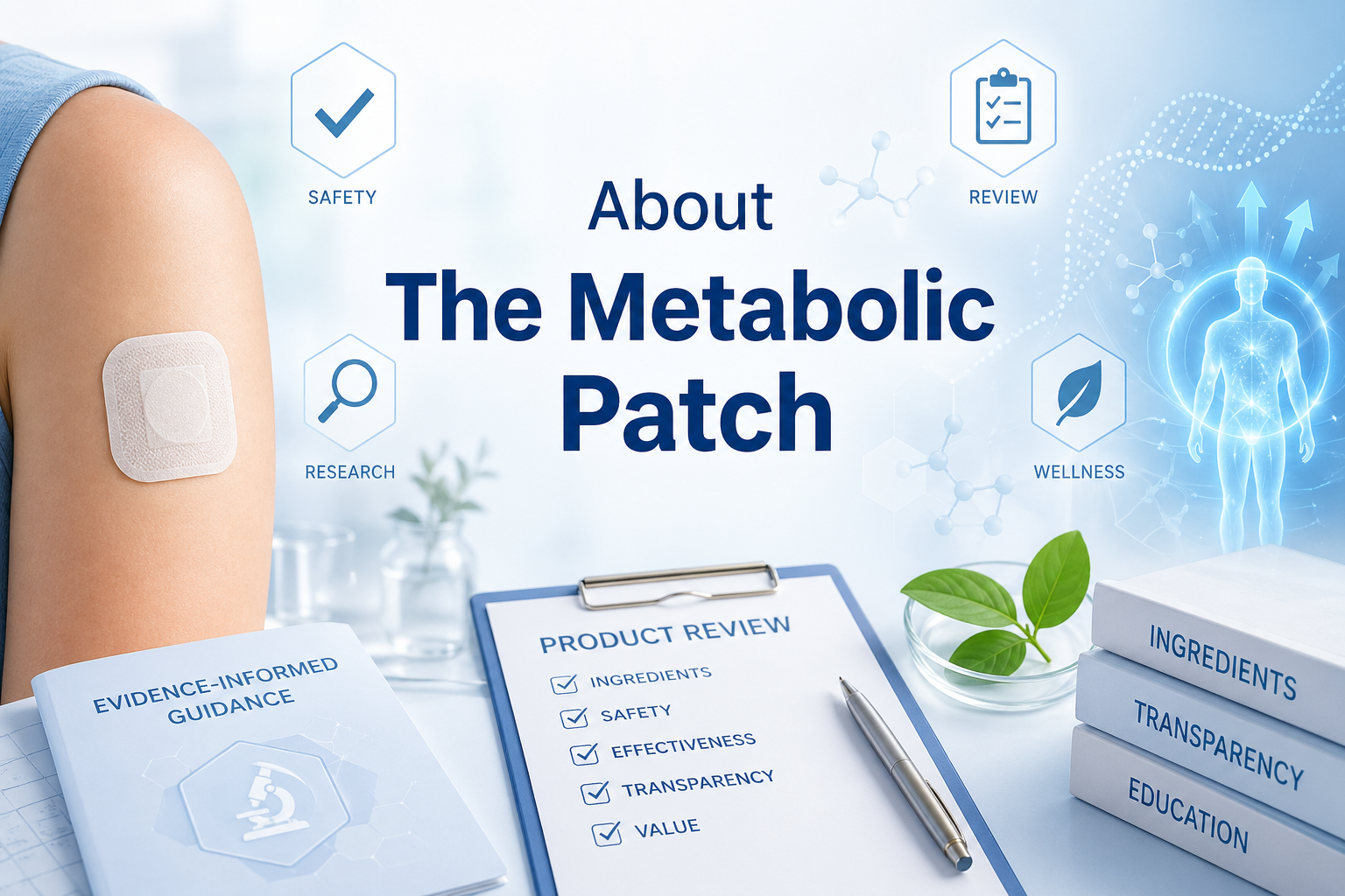About The Metabolic Patch evidence-informed patch reviews and wellness guidance