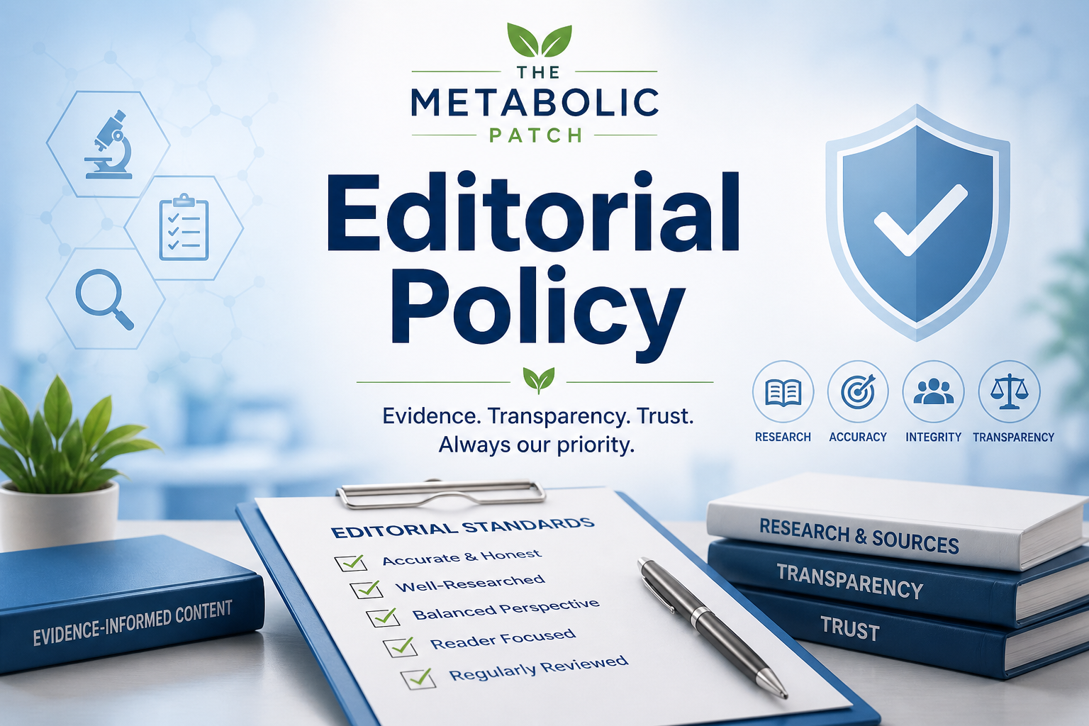 Editorial policy for The Metabolic Patch